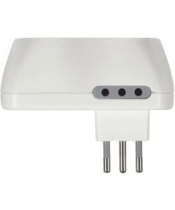 Bticino Adattatore B3 Bianco con 2 Prese 10A e 2 USB A+C, 1500W
