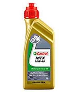 Olio lubrificante minerale motore moto MTX 10W40 1L Oil