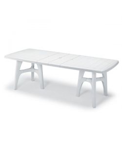 Tavolo President in Resina Allungabile - Bianco - 220x95 cm