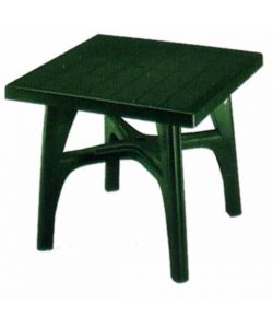 Tavolo resina quadroma x verde 80 x 80