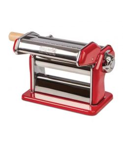 Imperia Macchina Pasta Manuale Acciaio Rossa - Taglierina Duplex 150mm