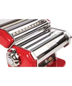 Imperia Macchina Pasta Manuale Acciaio Rossa - Taglierina Duplex 150mm