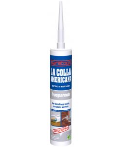 Colla Americana Trasparente cartuccia 300 g