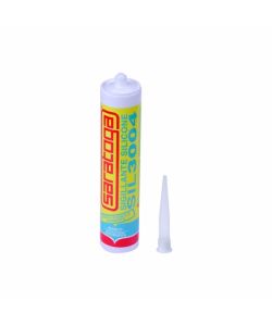 Saratoga SIL 3004 Sigillante Silicone Universale - Bianco Antimuffa - 280 ml