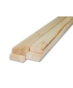Pircher Listello Grezzo - Abete Conifere - 15x40x2000 mm
