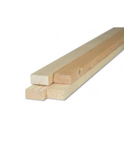 Listello grezzo in abete conifere 20x40x2000 mm