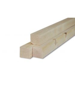 Listello Grezzo in Abete - 50x50x2000 mm