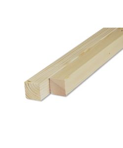 Listelli Abete Piallati Su 4 Lati 40 X 40 X 2000 Mm