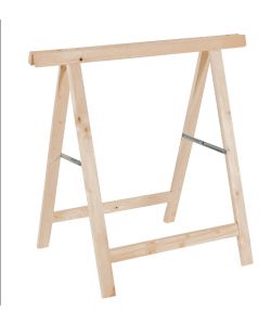 Pircher Cavalletto Pieghevole in Legno di Faggio 75x40x80 cm Naturale