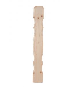 Tavoletta Balconi Abete 780 x 110 x 19 mm Sagomata