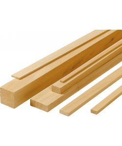 PIRCHER Listello Legno Samba Piallato 40x40x2500 mm per Falegnameria