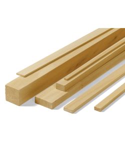 Pircher Listello Legno Samba Piallato 60x60x2500 mm per Falegnameria