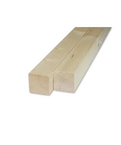 Pircher Travetti in Abete Grezzo - 80x80x3000 mm