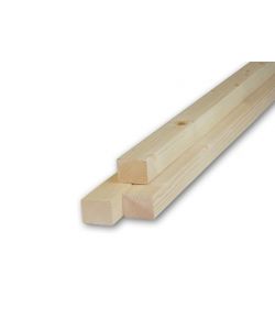 Listelli Abete Piallati Su 4 Lati 30 X 30 X 3000 Mm