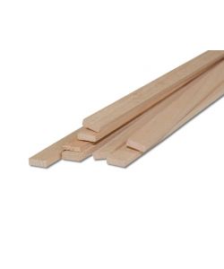 Listelli In Faggio 5 X 15 X 1000 Mm