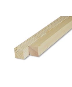 Listelli Abete Piallati Su 4 Lati 45 X 45 X 2000 Mm