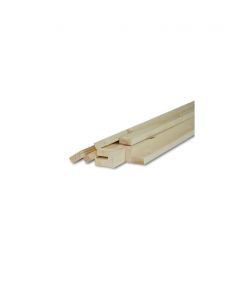 Pircher Listello legno abete grezzo piallato 15x30x1000 mm per bricolage