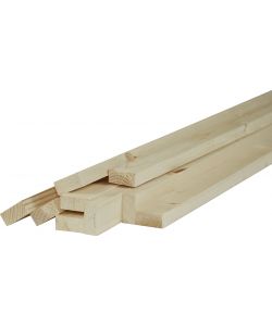 Pircher Listello in Abete Piallato 15x30x2000 mm per Fai da Te e Bricolage