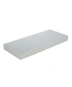 Mensola Little Fat Boy Argento 250 x 900 x 50 mm