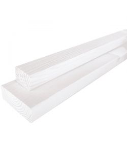 Pircher Listello Abete Piallato Bianco 20x20x1000 mm Certificato PEFC