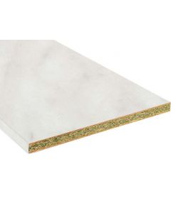Top Cucina Marmo Carrara Idrorepellente - 38x600x3050 mm