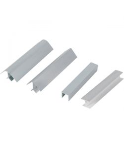 Pircher Accessori Zoccoli Cucina Alluminio 150 mm - Finitura Pulita