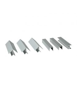 Accessori Zoccoli Millerighe in Alluminio 150 mm Finitura Professionale