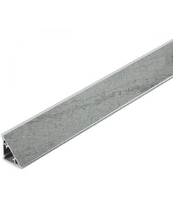 Pircher Alzatina Triangolare Basalto Cenere 30x30x3000 mm per Cucina