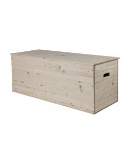 Baule in Legno Massello grezzo 100 x 40 x 40 cm