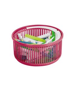 Tontarelli Cestino Portamollette Allungabile - 15 Mollette - 19x15,5cm