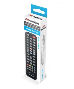 Meliconi Telecomando Universale Easy 100 TV Samsung Nero - Pronto all'uso