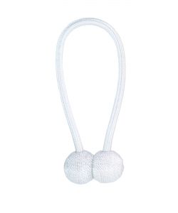 Calamita Corda Sfere Bianco (Lung 20 cm)