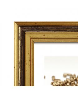 Bubola e Naibo Cornice Beta legno rosso 35x50 cm con vetro protezione