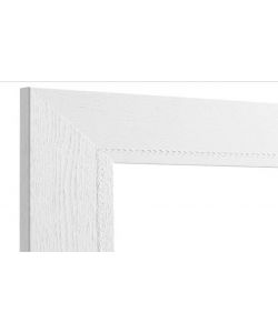 Specchiera con Cornice Bianca 40 x 140 cm