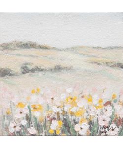 Bubola e Naibo Dipinto su Tela Fiori Multicolore 30x30 cm Decorativo