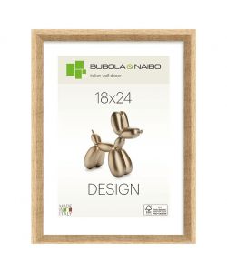 Bubola & Naibo Cornice portafoto legno effetto quercia 18x24 cm