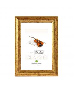 Bubola Naibo Cornice Claudia Oro 35 x 50 cm in legno elegante