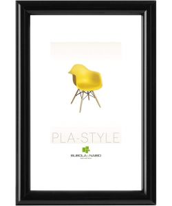 Bubola e Naibo Cornice in plastica nera 10x15 cm rettangolare a parete
