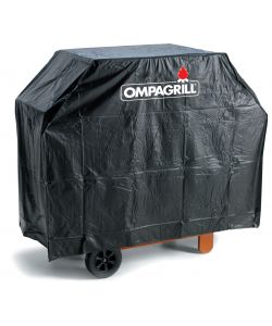 Ompagrill - Telo Impermeabile Nero per Barbecue 120 x 90 cm