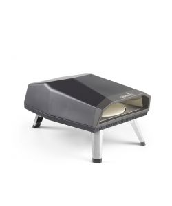Ompagrill - Forno a Gas Portatile per Pizza Vesuvio, Nero, 31x40 cm