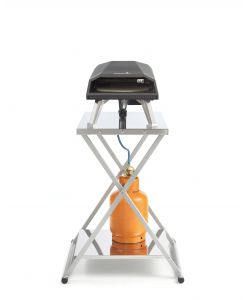 Ompagrill - Forno a Gas Portatile per Pizza Vesuvio, Nero, 31x40 cm