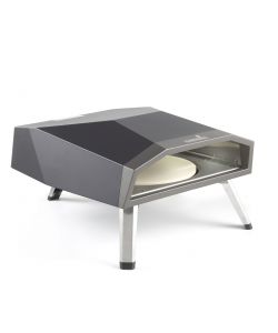 Ompagrill - Forno a Gas Portatile per Pizza Vesuvio, Nero, 31x40 cm