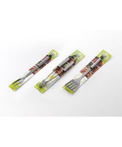Forchettone per Barbecue in Acciaio Inox - 36 cm