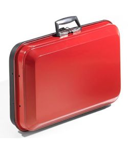 Ompagrill Barbecue a carbone portatile - Acciaio verniciato con coperchio - 59x42 cm