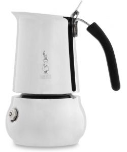 Bialetti Caffettiera Kitty - Acciaio Inox - 2 Tazze