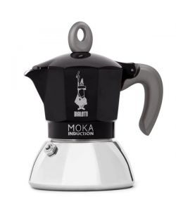 Caffettiera Moka Induction Nera Tz 4 Bialetti