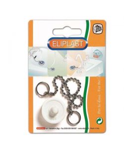 Tappo Lavabi Gomma Bianco           Mm 35 Eliplast