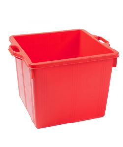 Cesta Quadra      L  40  40X40 H 33 Rosso      Ics