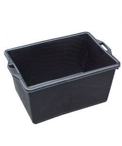 Cesta Rettangolare  L 65 65X42 H 33 Asti Nera  Ics