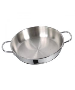 Tegame Inox 2 Manici         Cm 16 Dune Metalsomma